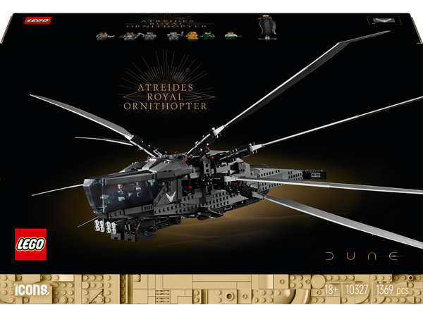 LEGO® Icons Dune Atreides Royal Ornithopter 10327