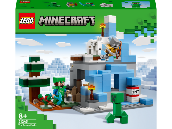 LEGO® Minecraft Die Vereisten Gipfel 21243