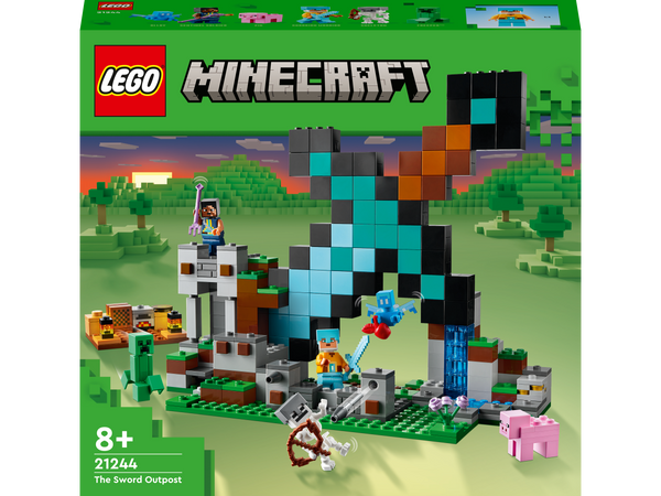 LEGO® Minecraft Der Schwert-Außenposten 21244