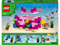 LEGO® Minecraft Das Axolotl-Haus 21247