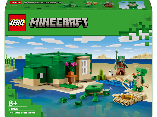 LEGO® Minecraft Das Schildkrötenstrandhaus 21254