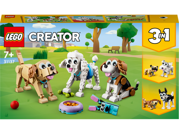 LEGO® Creator Niedliche Hunde 31137