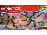 LEGO® NINJAGO Kaiserliches Mech-Duell gegen den Elementardrachen 71796