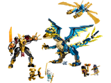 LEGO® NINJAGO Kaiserliches Mech-Duell gegen den Elementardrachen 71796
