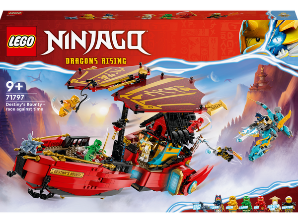 LEGO® NINJAGO Der Ninja-Flugsegler im Wettlauf mit der Zeit 71797