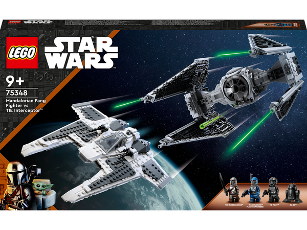 LEGO® Star Wars Mandalorianischer Fang Fighter vs. TIE Interceptor 75348