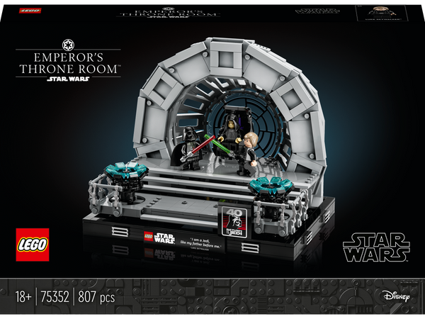 LEGO® Star Wars Thronsaal des Imperators – Diorama 75352