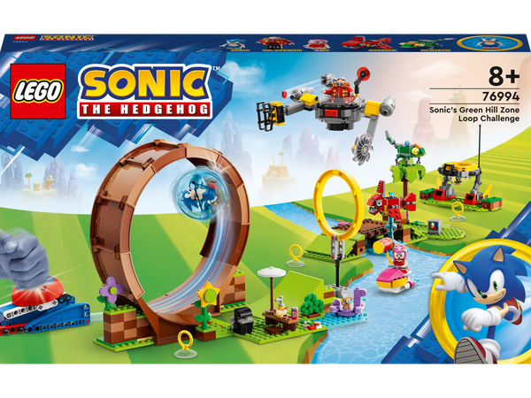 LEGO® Sonic the Hedgehog Sonics Looping-Challenge in der Green Hill Zone 76994