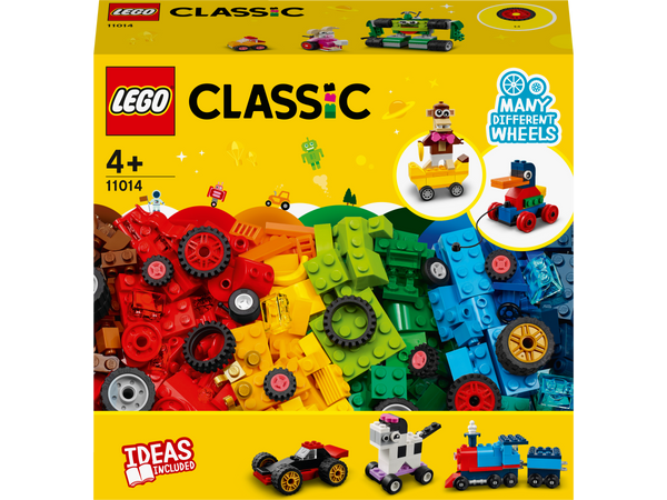 LEGO® Classic Steinebox mit Rädern 11014