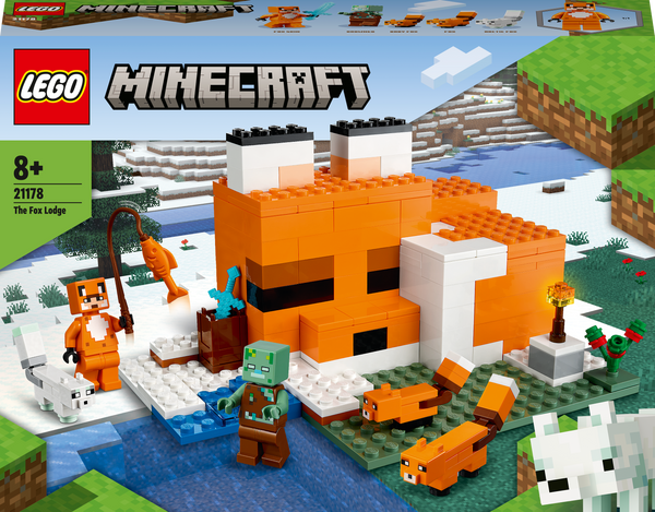 LEGO® Minecraft Die Fuchs-Lodge 21178