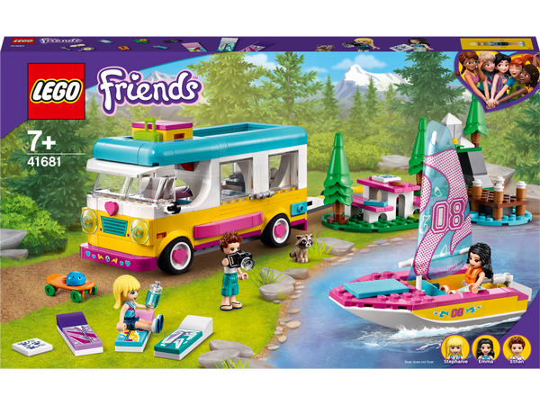 LEGO® Friends Wohnmobil- und Segelbootausflug 41681