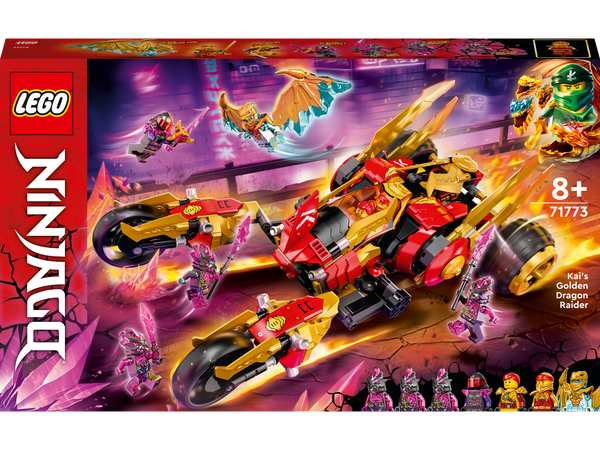 LEGO® NINJAGO Kais Golddrachen-Raider 71773