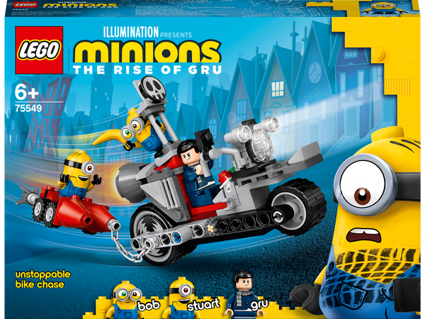 LEGO® Minions Unaufhaltsame Motorrad-Jagd 75549
