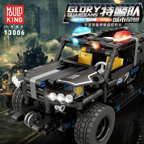 Mould King Glory Guardians SWAT Jeep